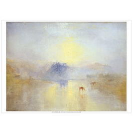 JMW Turner Norham Castle, Sunrise poster